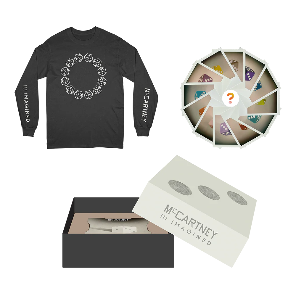 McCartney III Imagined - Limited Edition Black Long Sleeve Shirt & CD Box Set - Image 4