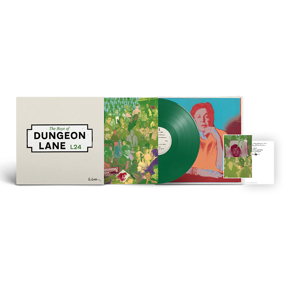 The Boys of Dungeon Lane - Green LP + Lyric Card
